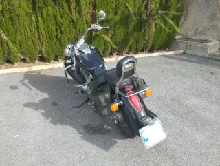 Honda Shadow 750 Negra