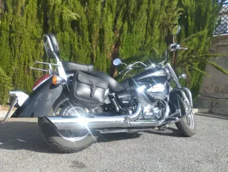 Honda Shadow 750 Negra