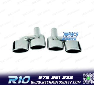 COLAS ESCAPE ESPECIFICA MERCEDES CLASE C W204 07-15 LOOK AMG