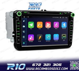 RADIO GPS ANDROID 14 PARA VOLKSWAGEN VW GOLF POLO PASSAT CAD