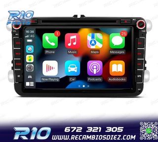 RADIO GPS ANDROID 14 PARA VOLKSWAGEN VW GOLF POLO PASSAT CAD
