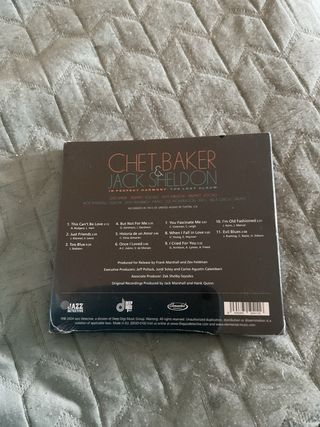 CD Chet Baker & Jack Sheldon - In Perfect Harmony