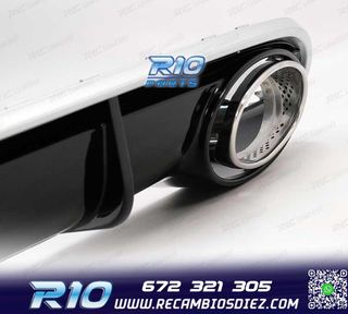 DIFUSOR AUDI A4 B8 07-11 LOOK RS4