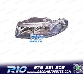 FARO IZQ PARA SEAT LEON 99-05 TOLEDO II 99-04