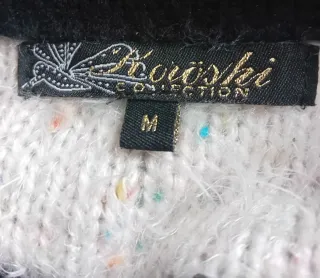 Chaqueta Koroshi Patchwork Lana Talla M