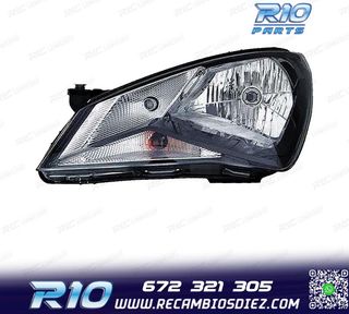 FARO IZQ PARA SEAT MII 11- FONDO NEGRO
