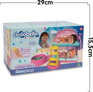 Cicciobello Juego Muñeco con litera