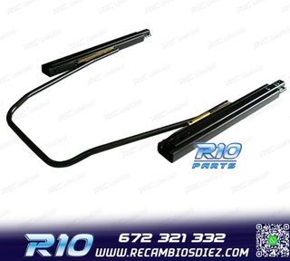 KIT ASIENTO BAQUET UNIVERSAL CUERO NEGRO ESTILO SPORTSTER CU