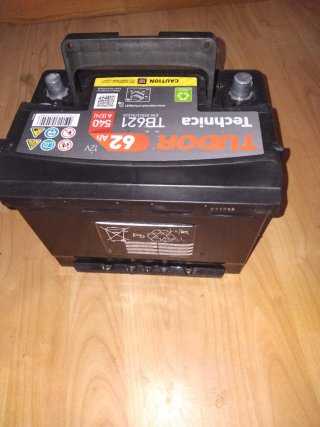 Batería Tudor Technica TB621 62Ah 12V