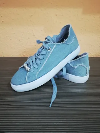 Zapatillas Graceland Denim con Brillantes