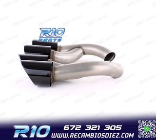 COLAS ESCAPE PORSCHE CAYENNE 92A 14-17 LOOK GTS NEGRO