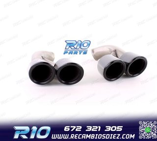 COLAS ESCAPE PORSCHE CAYENNE 92A 14-17 LOOK GTS NEGRO