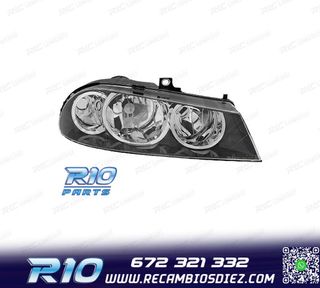 FARO DCH ALFA ROMEO 156 03-05 LOOK CROMADO NEGRO