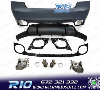 PARAGOLPES TRASERO AUDI A5 8T COUPE 07-15 LOOK RS5