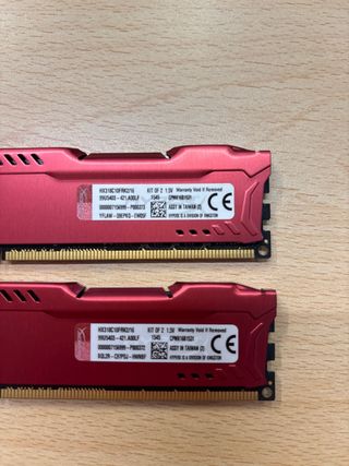 HyperX Fury DDR3 8GB x2