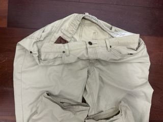 Pantalones Vintage Lee Beige Talla Grande