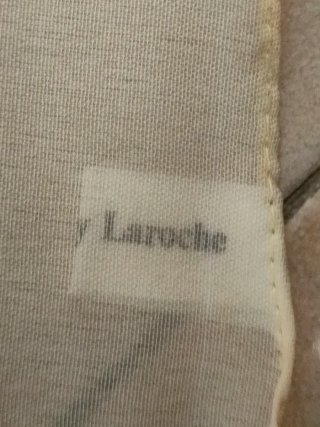 Foulard vintage Guy Laroche floreale