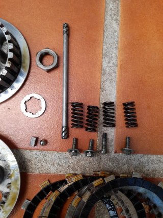 Embrague completo yamaha sr 250