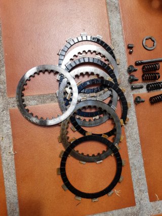 Embrague completo yamaha sr 250