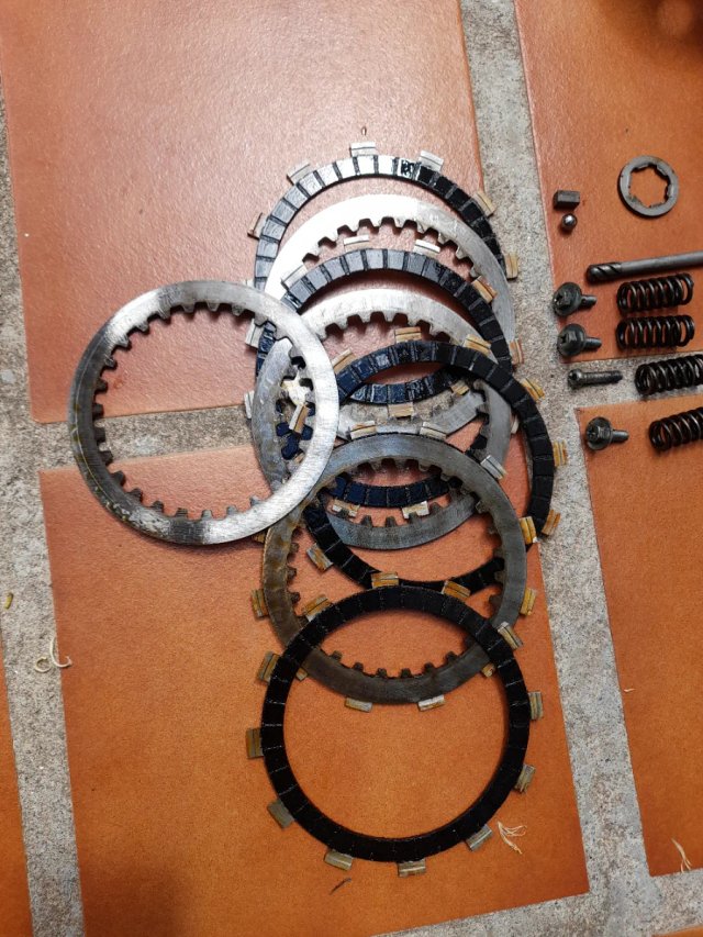 Embrague completo yamaha sr 250