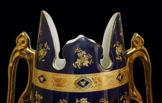 Vaso Anfora Stile Impero Bronzo 47cm