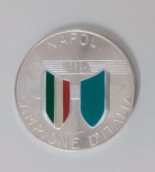 Medaglia celebrativa 1° Scudetto Napoli Calcio