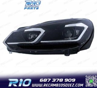 FAROS VOLKSWAGEN VW GOLF 6 08-13 LOOK SILVER GOLF 7 DINAMICO
