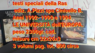 3 Grandi volumi LE UNIVERSITÀ D'EUROPA