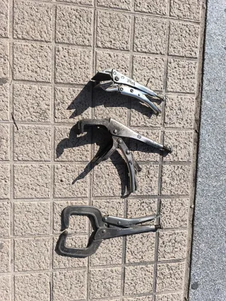 Mordazas profesionales para chapa y pintura