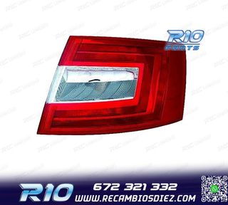 PILOTO DCH SKODA OCTAVIA 4P 13-17 BLANCO ROJO