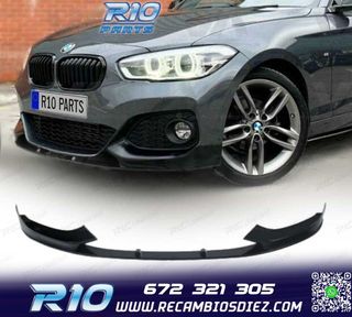 SPOILER LIP BMW F20 F21 LCI 15-19 LOOK M PERFORMANCE NEGRO M