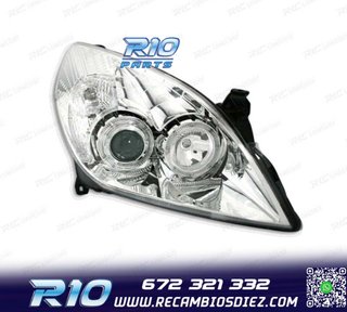 FAROS OPEL VECTRA C 05-08 SIGNUM 05-08 OJOS ANGEL FONDO CROM