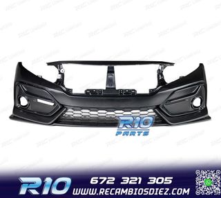 PARAGOLPES DELANTERO HONDA CIVIC 16- LOOK NEW SI