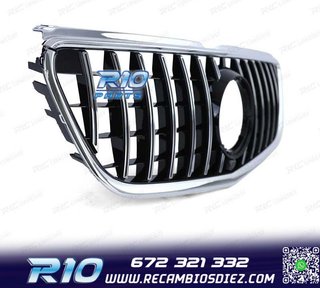 PARRILLA MERCEDES CLASE V W447 14-19 LOOK AMG NEGRO CROMO