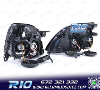 FAROS OPEL VECTRA C 02-05 SIGNUM 03-05 FONDO NEGRO