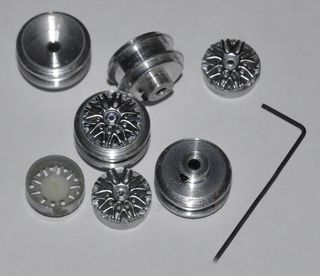 Llantas Slot 1/32 Aluminio