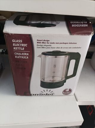 Hervidor Eléctrico Cristal 1.8L 1500W