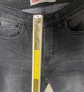 Levi's 512 Slim Taper Jeans Nero/Grigio