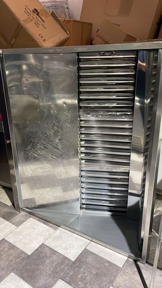 Campana extractora con filtro de lamas