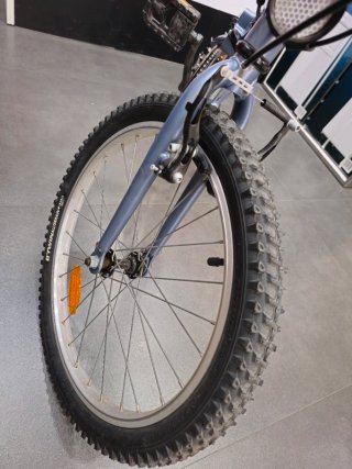 Bicicleta plegable 20 Pulgadas B'TWIN Tilt 120 6V