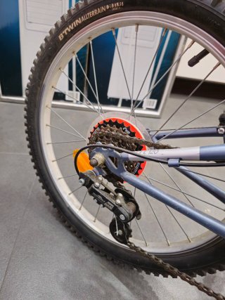 Bicicleta plegable 20 Pulgadas B'TWIN Tilt 120 6V