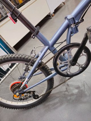 Bicicleta plegable 20 Pulgadas B'TWIN Tilt 120 6V