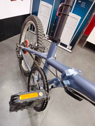 Bicicleta plegable 20 Pulgadas B'TWIN Tilt 120 6V