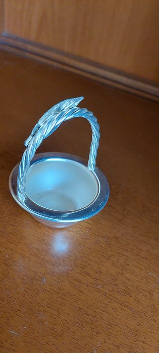 Piccola PORTA CARAMELLE SILVER PLATE 2R MEDICINA