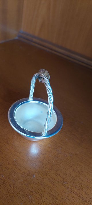 Piccola PORTA CARAMELLE SILVER PLATE 2R MEDICINA