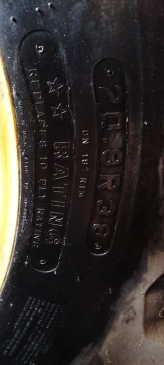 Ruedas Tractor Firestone 20.8R 38