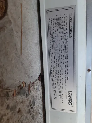 Máquina de envasar al vacío