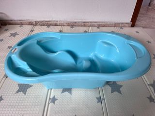 Bañera bebé anatómica Plastimyr azul