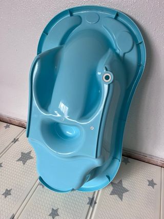 Bañera bebé anatómica Plastimyr azul