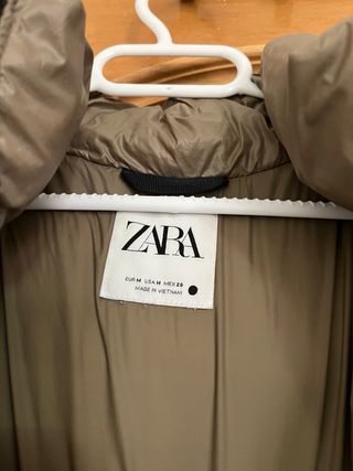 Chaqueta Zara Beige Talla M